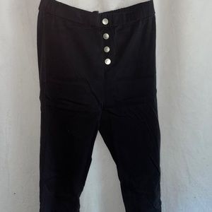 Button from stretchy pants